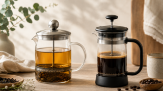 見た目はそっくり！紅茶用・コーヒー用プレス器具の違いと使い分けのポイント
